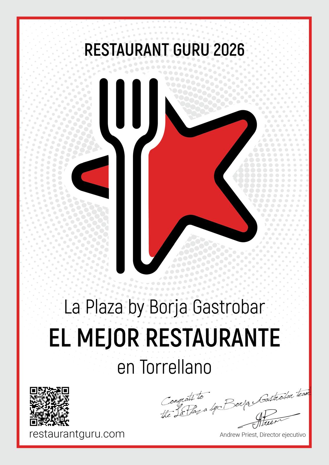 Restaurant Guru 2026: mejor restaurante en Torrellano